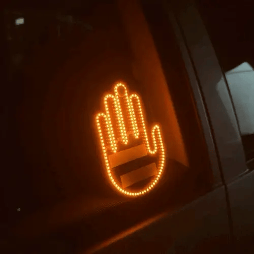 RearRoast - LED Gesture Hand Light for Cars