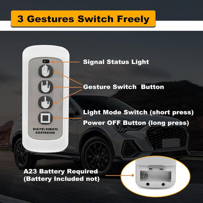 RearRoast - LED Gesture Hand Light for Cars